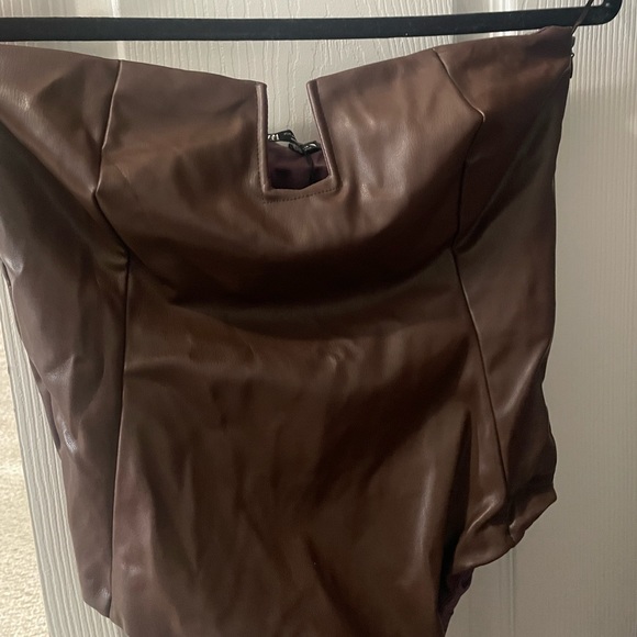 Leather Bodysuit - Picture 2 of 4